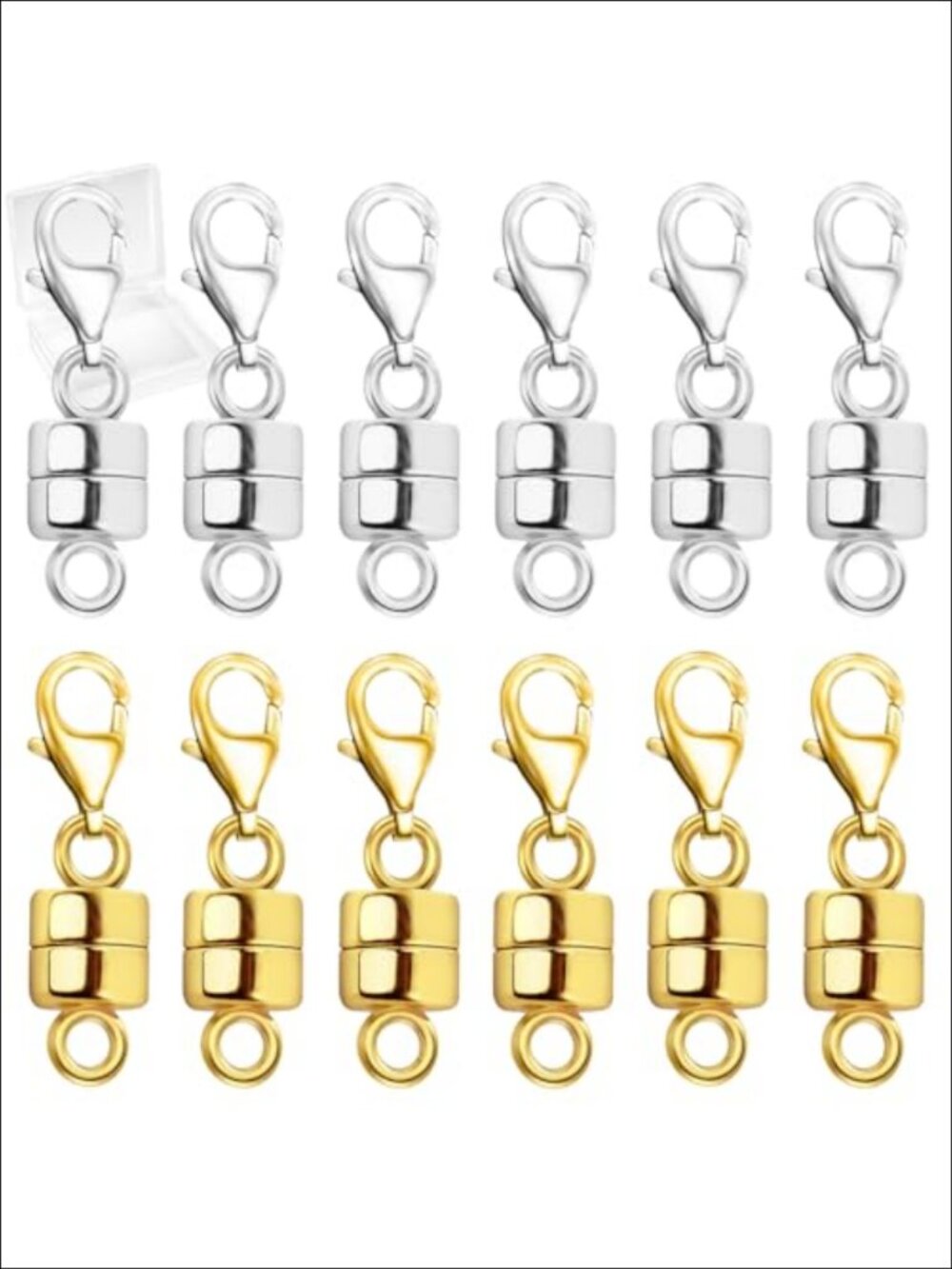 Magnetic Necklace Clasps Lobster Clasp Brass Jewelry Findings